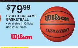 Dunham's Sports EVOLUTION GAME BASKETBALL offer