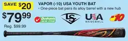 Dunham's Sports VAPOR (- 10) USA YOUTH BAT offer