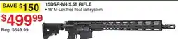 Dunham's Sports 15DSR-M4 5.56 RIFLE offer