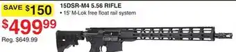 Dunham's Sports 15DSR-M4 5.56 RIFLE offer