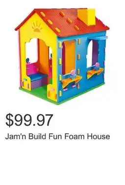 Costco Jam'n Build Fun Foam House offer