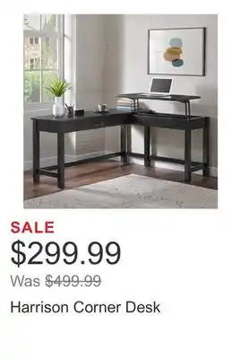 Costco Harrison Corner Desk offer