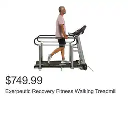 Costco Exerpeutic Recovery Fitness Walking Treadmill offer