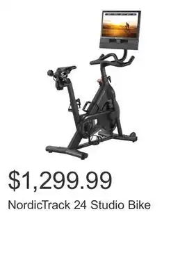 Costco NordicTrack 24 Studio Bike offer