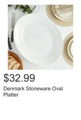 Costco Denmark Stoneware Oval Platter offer