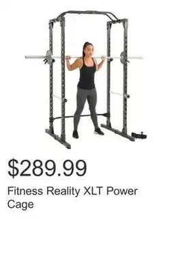 Costco Fitness Reality XLT Power Cage offer