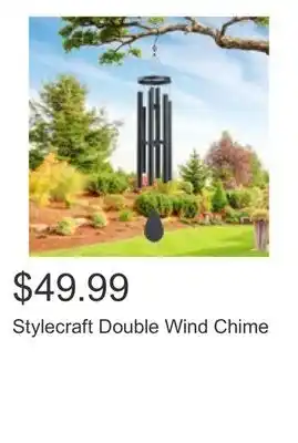 Costco Stylecraft Double Wind Chime offer