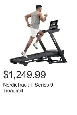 Costco NordicTrack T Series 9 Treadmill offer