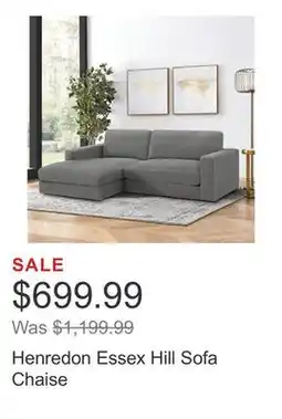 Costco Henredon Essex Hill Sofa Chaise offer