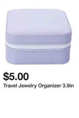 Five Below Travel Jewelry Organizer 3.9in offer