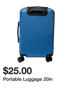 Five Below Portable Luggage 20in offer