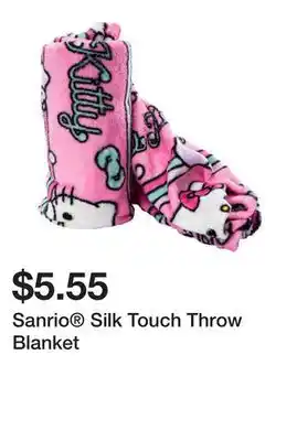 Five Below Sanrio Silk Touch Throw Blanket offer