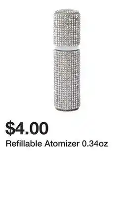 Five Below Refillable Atomizer 0.34oz offer