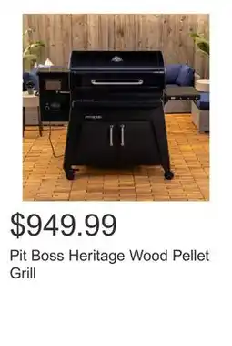 Costco Pit Boss Heritage Wood Pellet Grill offer