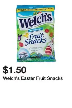 Five Below Welch's Easter Fruit Snacks offer