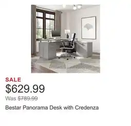 Costco Bestar Panorama Desk with Credenza offer