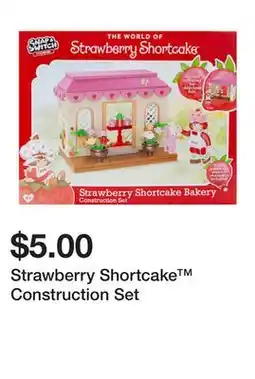 Five Below Strawberry Shortcake Construction Set offer