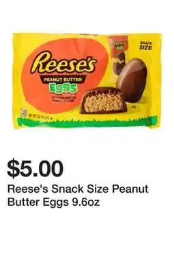 Five Below Reese's Snack Size Peanut Butter Eggs 9.6oz offer