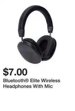 Five Below Bluetooth Elite Wireless Headphones With Mic offer