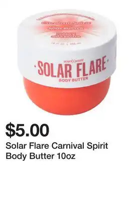 Five Below Solar Flare Carnival Spirit Body Butter 10oz offer