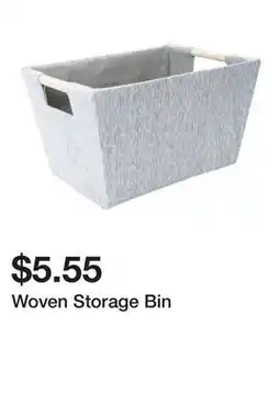 Five Below Woven Storage Bin offer