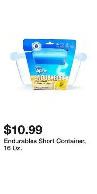 Big Lots Endurables Short Container, 16 Oz offer