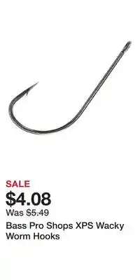 Cabela's Bass Pro Shops XPS Wacky Worm Hooks offer