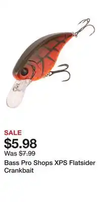 Cabela's Bass Pro Shops XPS Flatsider Crankbait offer