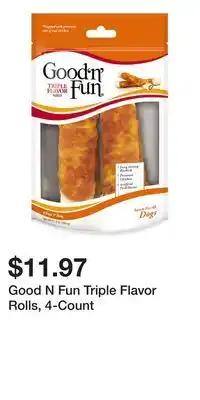 Big Lots Good N Fun Triple Flavor Rolls, 4-Count offer