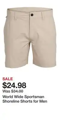 Cabela's World Wide Sportsman Shoreline Shorts for Men offer