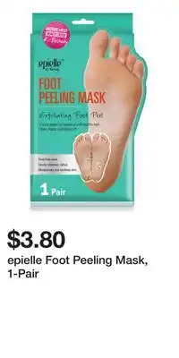 Big Lots epielle Foot Peeling Mask, 1-Pair offer