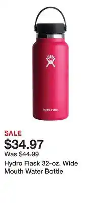 Cabela's Hydro Flask 32-oz. Wide Mouth Water Bottle offer