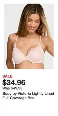 Victoria's Secret Body by Victoria Lightly Lined Full-Coverage Bra offer