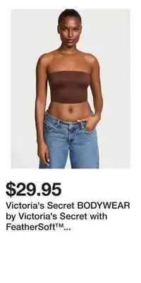 Victoria's Secret Victoria's Secret BODYWEAR by Victoria's Secret with FeatherSoft Innovation Tube Top offer