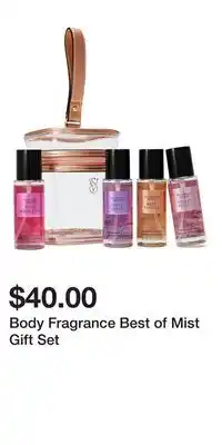 Victoria's Secret Body Fragrance Best of Mist Gift Set offer