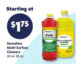 Family Dollar Homeline Multi-Surface Cleaners offer