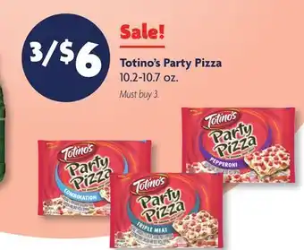 Family Dollar Totino's Party Pizza offer