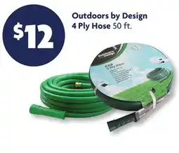 Family Dollar Outdoors by Design 4 Ply Hose offer