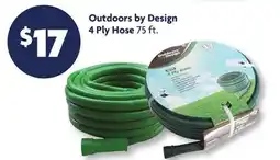 Family Dollar Outdoors by Design 4 Ply Hose offer