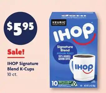 Family Dollar IHOP Signature Blend K-Cups offer