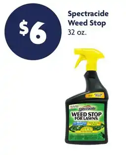 Family Dollar Spectracide Weed Stop offer