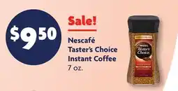 Family Dollar Nescafé Taster's Choice Instant Coffee offer