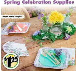 Dollar Tree Paper Party Supplies offer