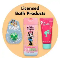 Dollar Tree Licensed Bath Products offer