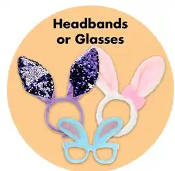 Dollar Tree Headbands or Glasses offer