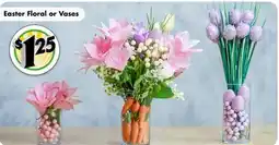 Dollar Tree Easter Floral or Vases offer