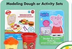 Dollar Tree Modeling Dough or Activity Sets offer