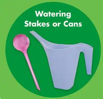 Dollar Tree Watering Stakes or Cans offer