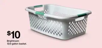 Target Brightroom 13.9-gallon basket offer