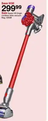 Target Dyson V8 Origin cordless stick vacuum offer